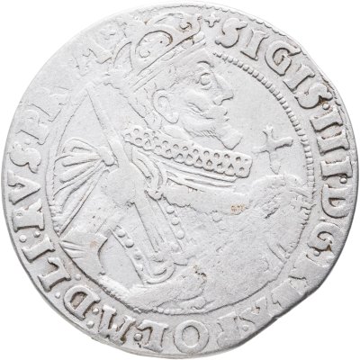 купить Речь Посполитая 1 орт (1/4 талера) 1624 Сигизмунд III Ваза (Быдгощ)