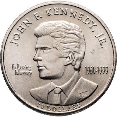 купить Либерия 10 долларов 2000 "Гибель Джона Кеннеди мл."