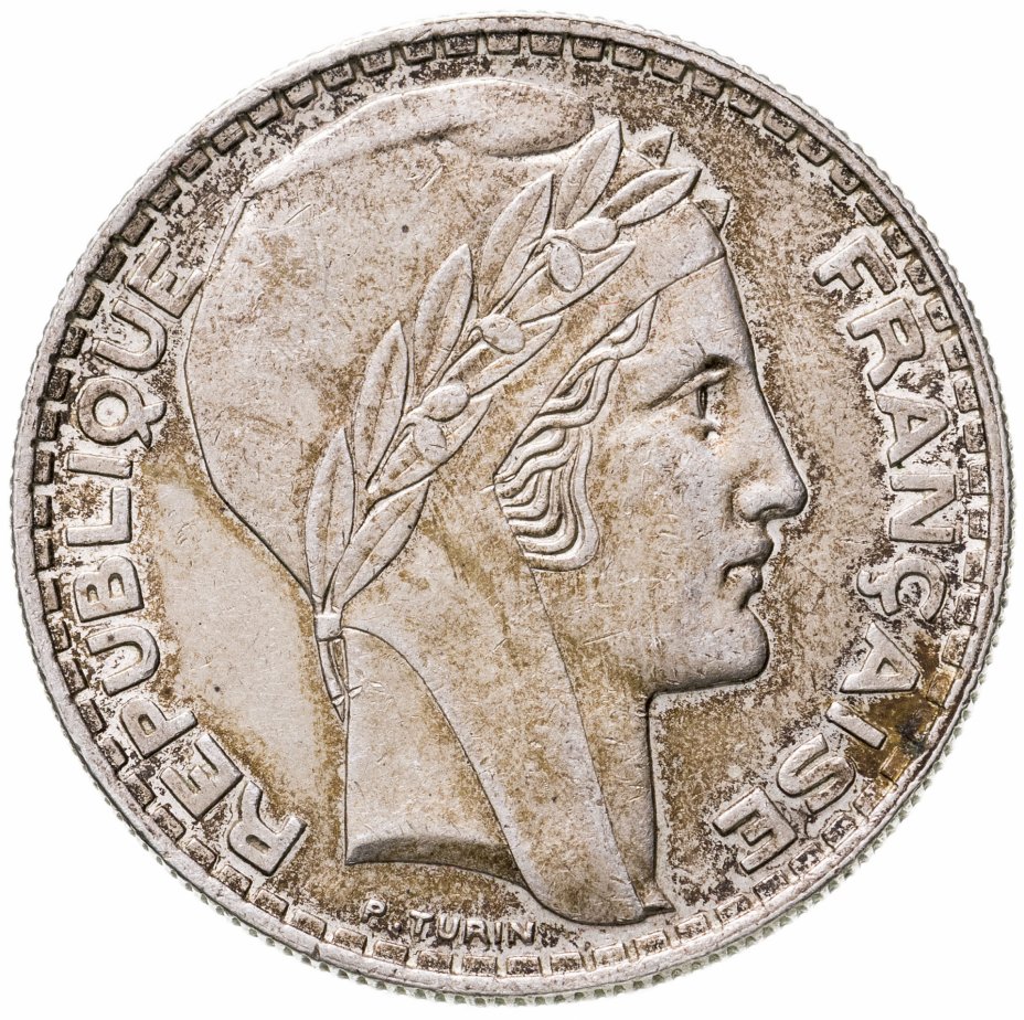 купить Франция 20 франков (francs) 1938