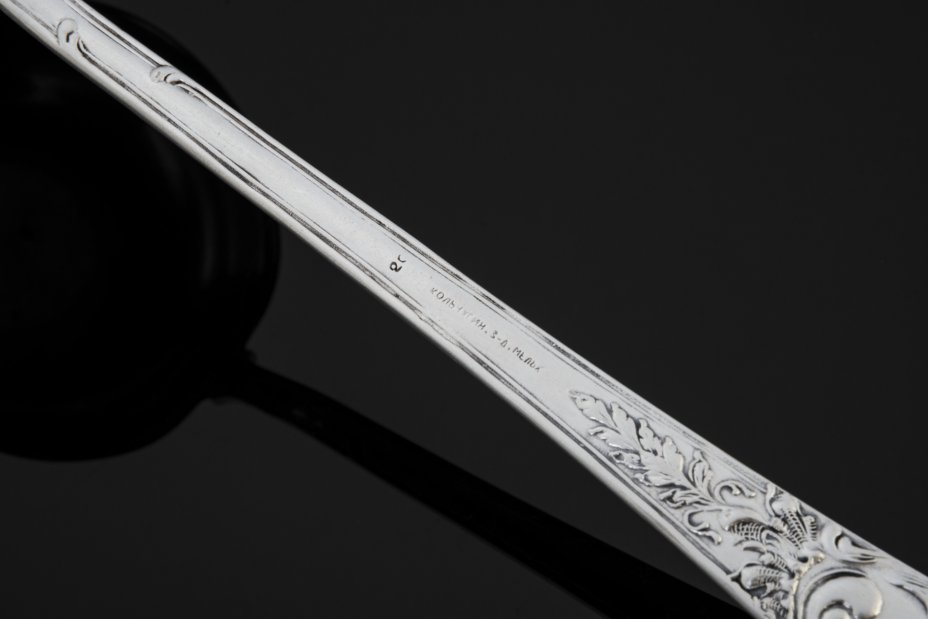 Половник "Пламя", мельхиор (медь-никель), Кольчугинский завод цветных ...