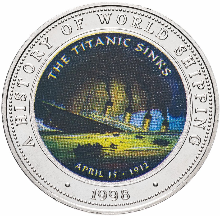 купить Сомали 25 шиллингов 1998 Тонущий Титаник