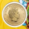Купить Тувалу 1 доллар 2016 "Китайский гороскоп - Год дракона" (в конверте, с маркой)