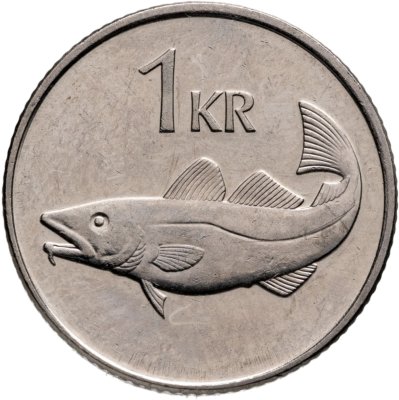 купить Исландия 1 крона 2005