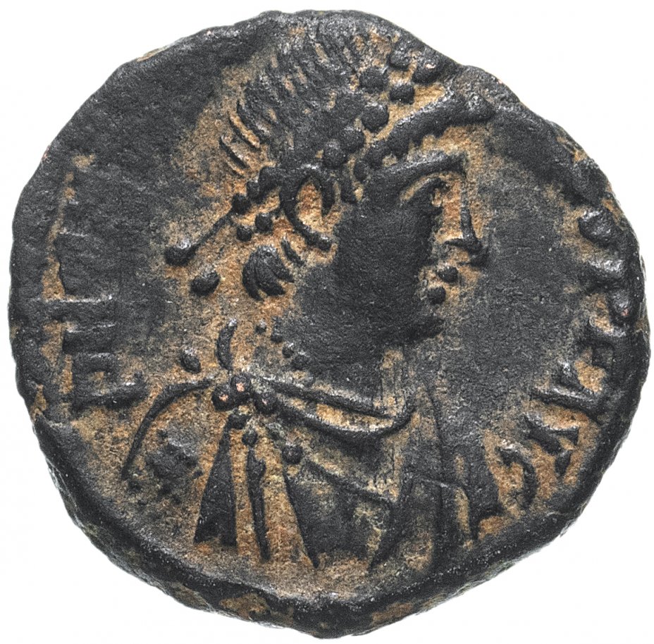 купить Римская империя, Феодосий I, 379-395 годы, центенионалий.