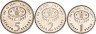 Купить Македония набор монет 1995 года (3 штуки)