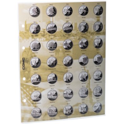 купить Комплект вставок формата Optima для квотеров США (4 шт в комплекте)