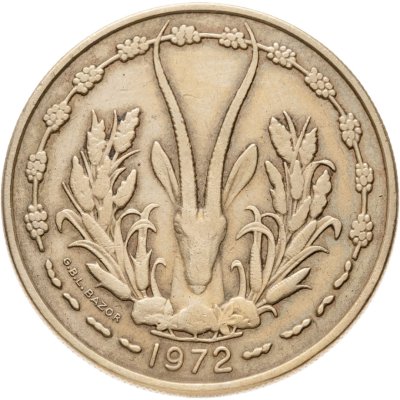 купить Западная Африка (BCEAO) 25 франков (francs) 1972