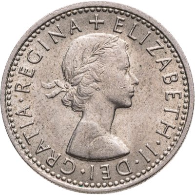 купить Великобритания 6 пенсов (pence) 1967