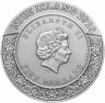 Купить Остров Ниуэ 5 долларов 2020 "Четыре небесных царя Дуовентиан", в футляре