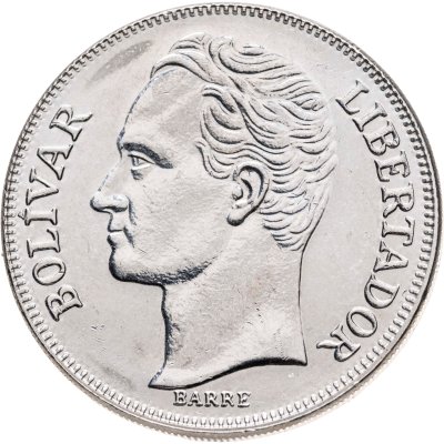 купить Венесуэла 5 боливаров (bolivares) 1990