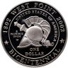 Купить США 1 доллар (dollar) 2002 Proof "200-летие военной академии США в Вест-Пойнте" в слабе PCGS PF69