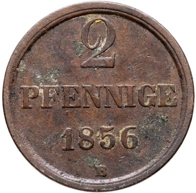купить Ганновер 2 пфеннига 1856