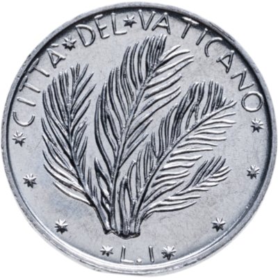 купить Ватикан 1 лира (lira) 1977
