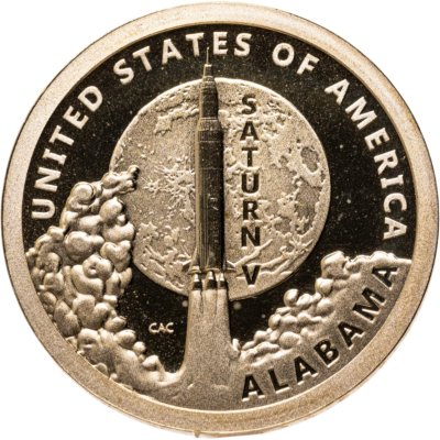купить США 1 доллар 2024 S Ракета "Сатурн V"