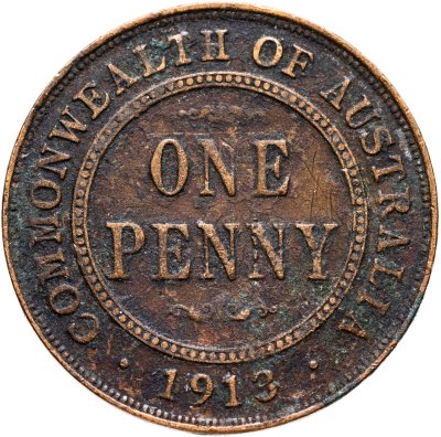 купить Австралия 1 пенни (penny) 1913