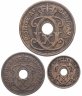 Купить Дания, набор из 3 монет 1927-1932