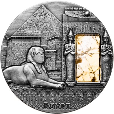 купить Остров Ниуэ 2 доллара 2015 "Египет", в футляре с сертификатом