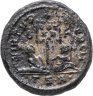 Купить Римская Империя, Лициний II, 317-324 гг, фоллис (реверс: два пленника, между ними штандарт)