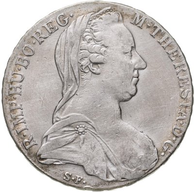 купить Австрия 1 талер (thaler) 1780 талер Марии Терезии рестрайк (новодел)