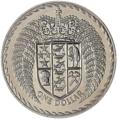 купить Новая Зеландия 1 доллар (dollar) 1972