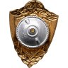Купить Нагрудный знак Солдатской классности СССР "3 класс" ММД, тяжелый метал, эмаль, винт