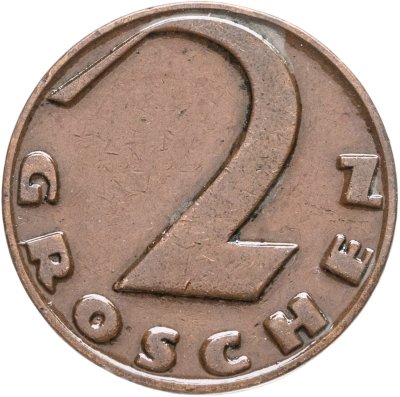 купить Австрия 2 гроша (groschen) 1927