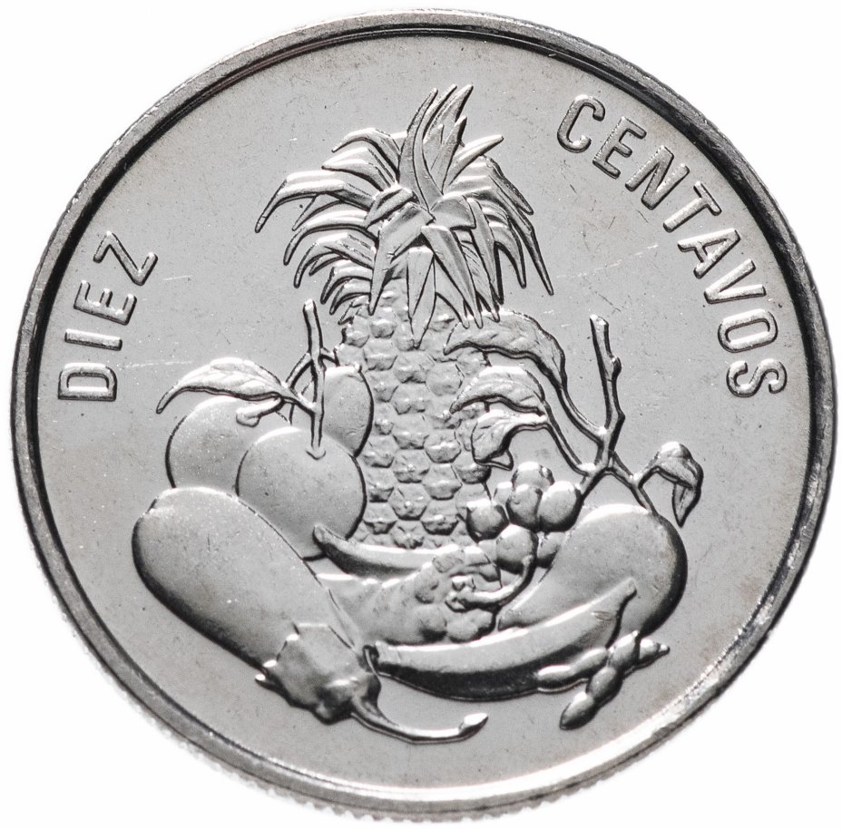 купить Доминикана 10 сентаво (centavos) 1991