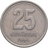 Купить Аргентина 25 сентаво (centavos) 1994
