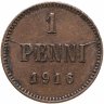 Купить 1 пенни 1916 монета для Финляндии