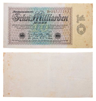 Купить Германия 10000000000 (10 миллиардов) марок 1923