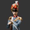 Купить Статуэтка гренадёра гвардии из серии "Армия Наполеона" (Grenadier de la Garde), фарфор, роспись, золочение, фарфор, роспись, золочение, Западная Европа, 1960-1970 гг.