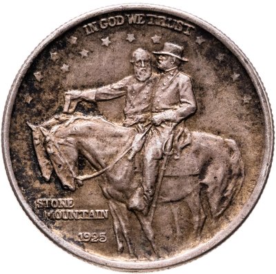 купить США 50 центов (1/2 доллара, half dollar) 1925 "Мемориал Стоун-Маунтин"