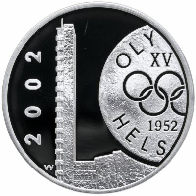 купить Финляндия 10 euro (евро) 2002 50 лет Олимпийским играм в Хельсинки