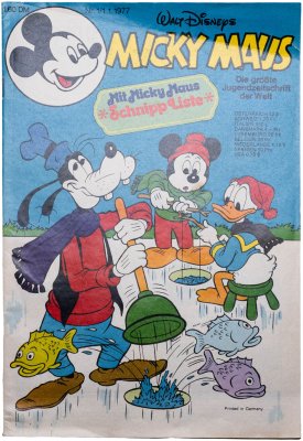 купить Германия комиксы "Микки Маус" 1977