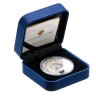 Купить Остров Ниуэ 1 доллар 2012 Proof «Кузбасс шахтер с вставкой из угля» в футляре с сертификатом
