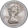 Купить Новая Зеландия 1 доллар 1978 "25 лет коронации Елизаветы II"