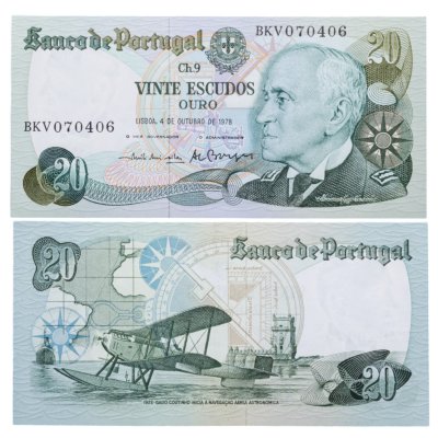 купить Португалия 20 эскудо 1978 год P-176b(5)