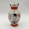 Купить Чайница "Красная смородина", автор формы Э.М. Криммер, автор рисунка Л.В. Щекатихина-Потоцкая, фарфор, роспись, золочение, Ленинградский фарфоровый завод (ЛФЗ), СССР, 1960-1970 гг.