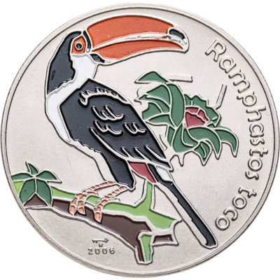 купить Куба 1 песо (peso) 2006 "Большой тукан (Ramphastos toco)"