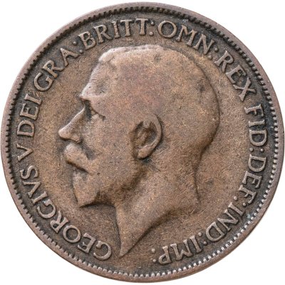 купить Великобритания 1/2 пенни (penny) 1924