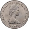 Купить Фолклендские острова 50 пенсов (pence) 1982 "Освобождение - 14 июня 1982"