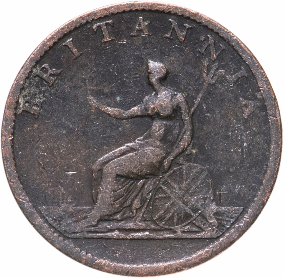 купить Великобритания 1/2 пенни (penny) 1806 Георг III