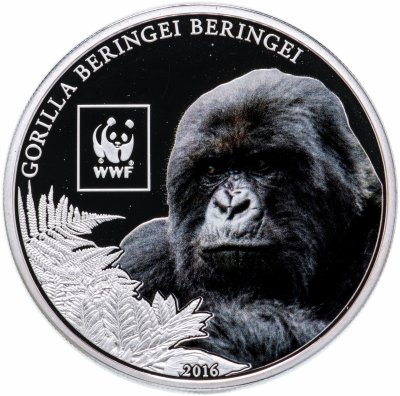 купить Танзания 100 шиллингов 2016 Горная Горилла