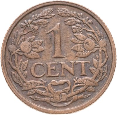 купить Нидерланды 1 цент (cent) 1937