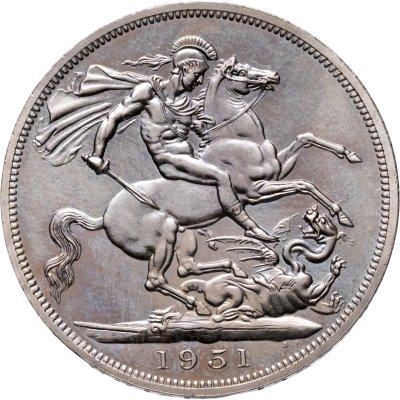 купить Великобритания 1 крона (crown) / 5 шиллингов 1951 "Британский фестиваль 1951 года"
