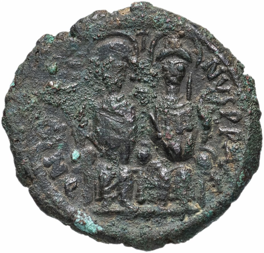 купить Византийская империя, Юстин II, 565-578 годы, фоллис.