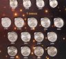 Купить Полный набор монет 1 и 5 копеек 1997-2014 годов (56 штук), ММД и СПМД в альбоме "Современные копейки".