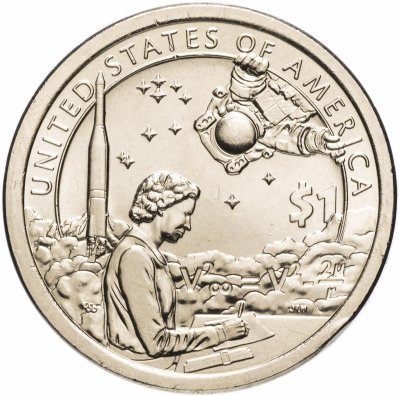 купить США 1 доллар (dollar) 2019 "Коренные Американцы - Космическая Программа", Знак монетного двора D - Денвер