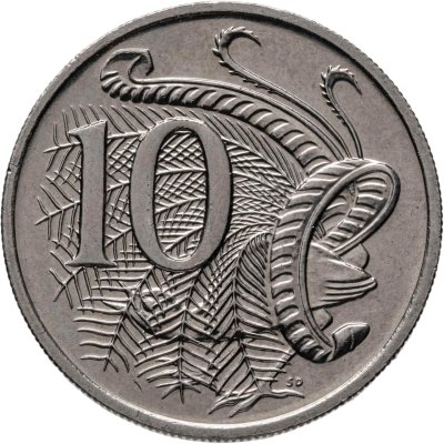 купить Австралия 10 центов 2025