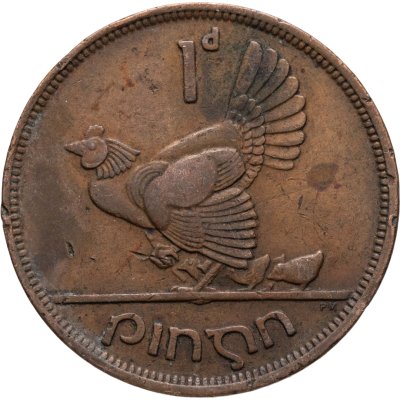 купить Ирландия 1 пенни (penny) 1942